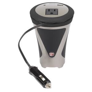 Targus 100W Auto Power Inverter - Cupholder Style